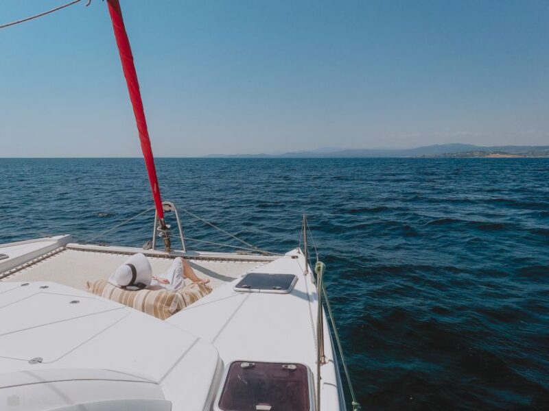 Nikiti: Private Catamaran Day Cruise With Open Bar - Discovering Turtle Island