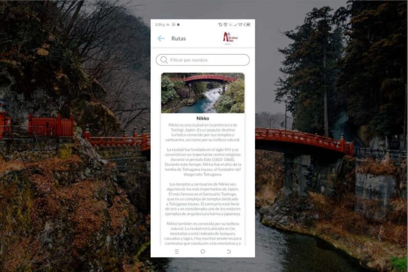 Nikko Self-Guided Tour App With Multi-Language Audioguide - Key Points