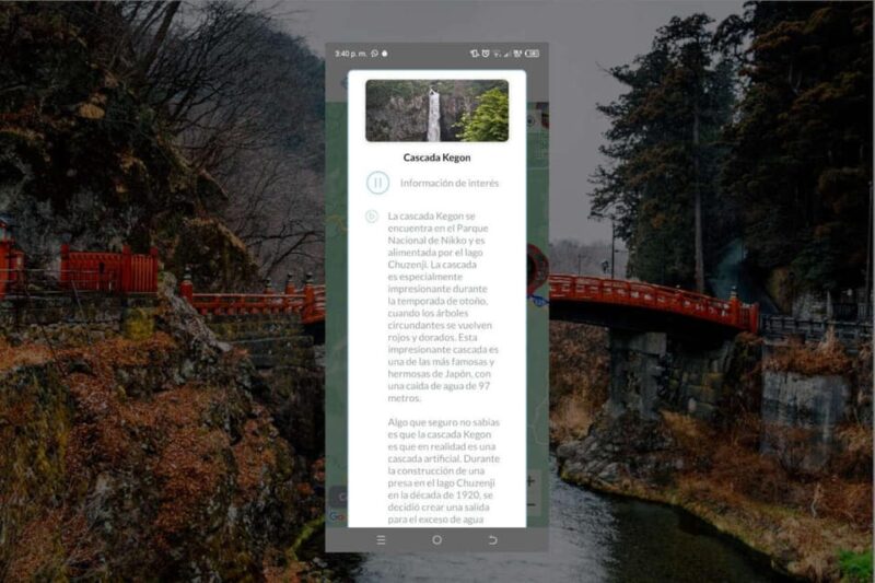 Nikko Self-Guided Tour App With Multi-Language Audioguide - Booking Process