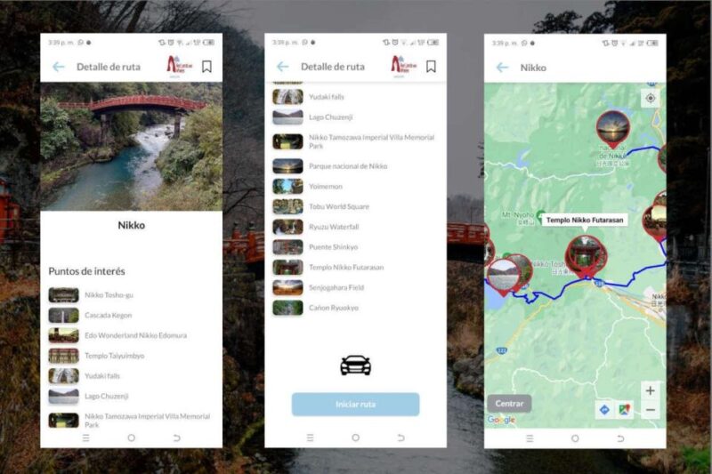 Nikko Self-Guided Tour App With Multi-Language Audioguide - Key Points