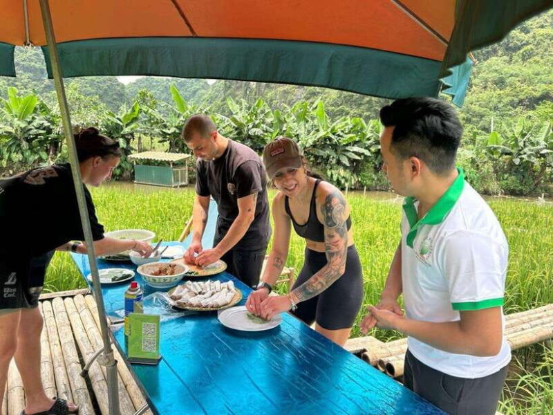 Ninh Binh Backroad Jeep Tour Full Day Highlight & Hidden Gem - Cooking Class at Snail & Hen Farm