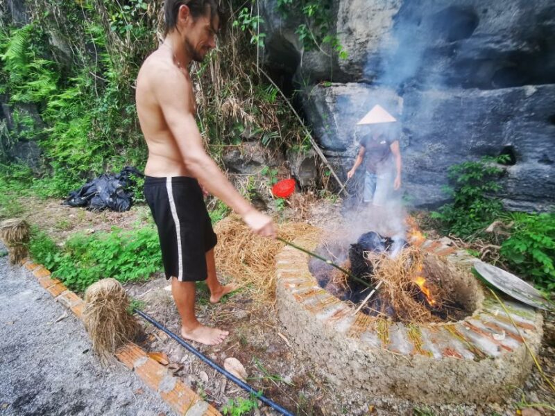 Ninh Binh Farm Trip: Experience the Authentic Rural Life - Waterfall Bathing Experience