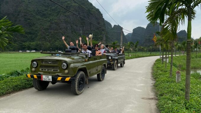 Ninh Binh Jeep Tour Start From Hanoi Full Day - Live Tour Guide and Audio Guide