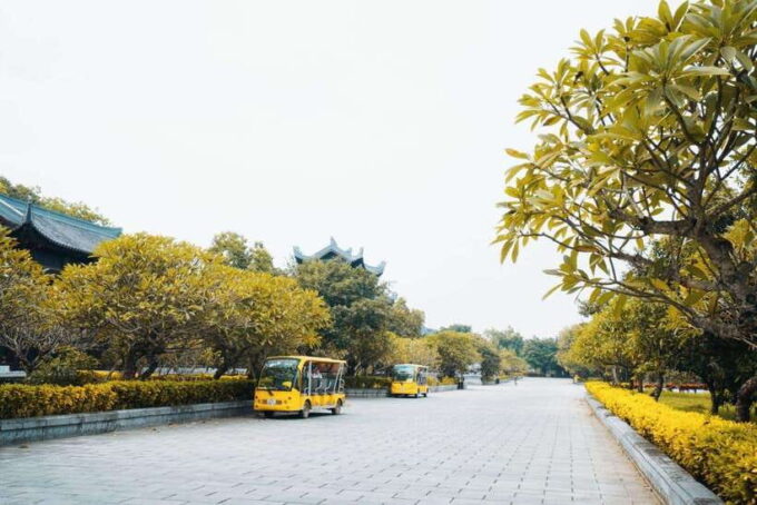 Ninh Binh Luxury: Bai Dinh, TrangAn, Mua Cave, Limousine Bus - Bai Dinh Pagoda Exploration