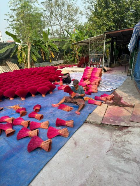 Ninh Binh Small Group Of 9 From Hanoi Via Incense Village - Van Transfer Durations