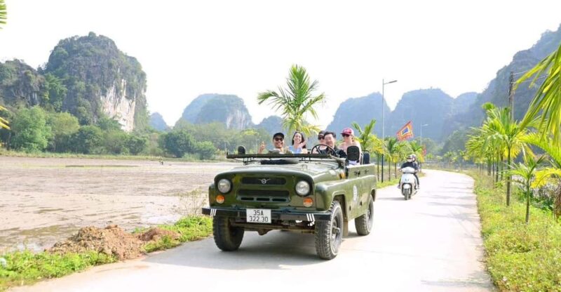 Ninh Binh Sunset Jeep Tour & Hoa Lu Ancient Town At Night - Itinerary Highlights