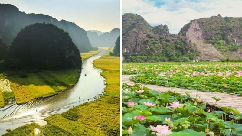 Ninh Binh: Tam Coc Boat Ride, Mua Cave Sunset, Hoa Lu Stroll - Exploring Hoa Lu in the Evening