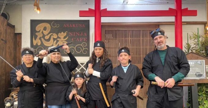 Ninja Experience Cafe Asakusa - Inclusions in Package