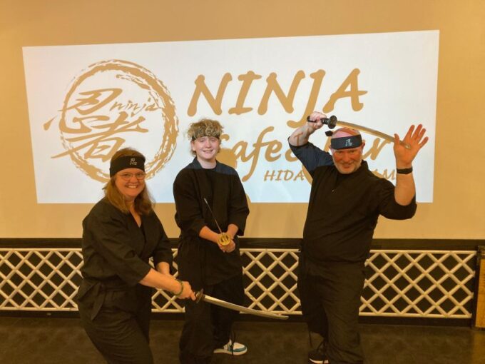 Ninja Experience in Takayama - Basic Course - Ninja Iai Sword Kata