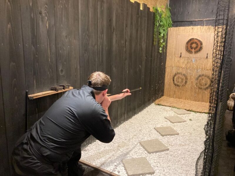 Ninja Experience in Takayama - Special Course - Ninja Training With Weapons