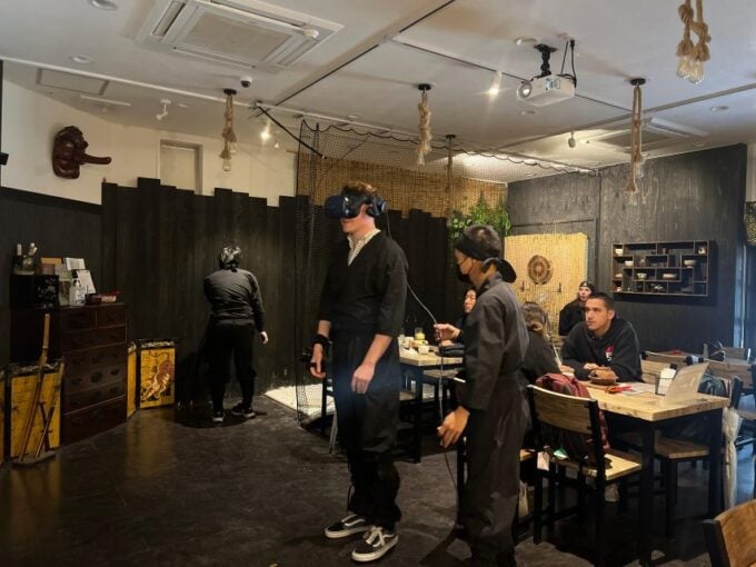 Ninja Experience in Takayama - Special Course - VR Games
