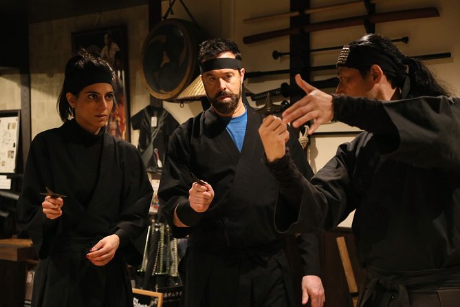 Ninja Hands-on 2-hour Lesson in English at Kyoto - Elementary Level - Interactive Ninja Techniques and Training