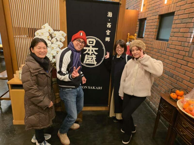 Nishinomiya: Shrine, traditional sake brewery, sake tasting, and Rokkakudo - Key Points