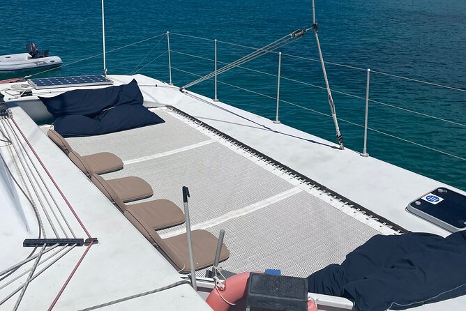 No1Sxm Sunset Sail Experience in St Maarten - Sailing the Trimaran Vessel