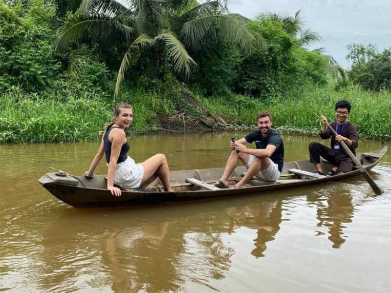 Non-Touristy Side Of Mekong Delta by Biking & Rowing - Learning About Coconut Handicrafts