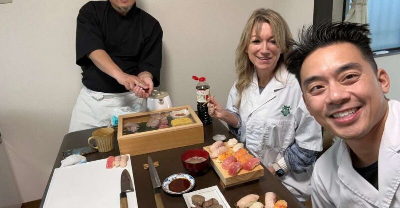 Nontouristy Experience Sushi Making Lesson With Tsukiji Tour - Hands-On Sushi Making With Master Chef