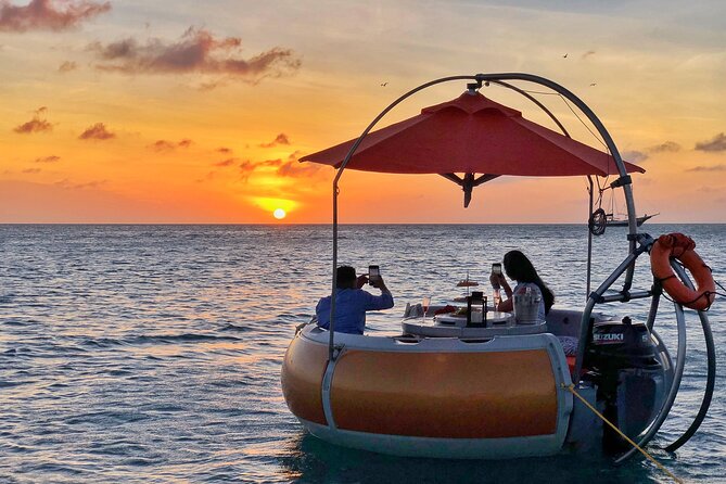 Noord, Aruba: Exclusive Private Dinner Aboard the Aqua Donut - Transportation and Pickup