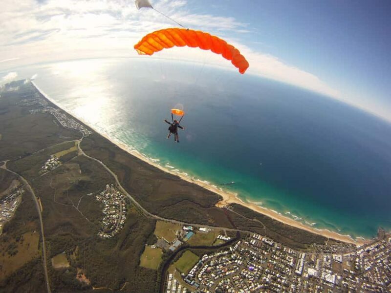 Noosa: Tandem Skydive Experience - A Thrilling Introduction to Queensland’s Sky