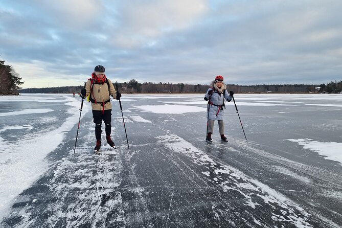 Nordic Ice Skating on a Frozen Lake in Stockholm - Inclusions