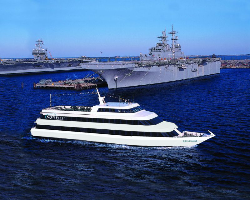 Norfolk: Elizabeth River Buffet Lunch Cruise - Key Points