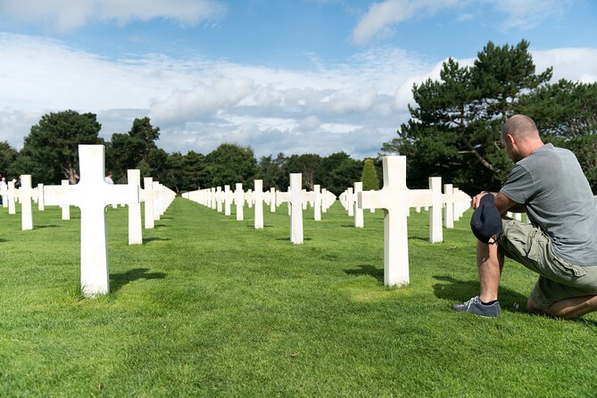 Normandy D-Day Landing Beaches Day Trip With Cider Tasting & Lunch From Paris - Meeting Point and Pickup Location