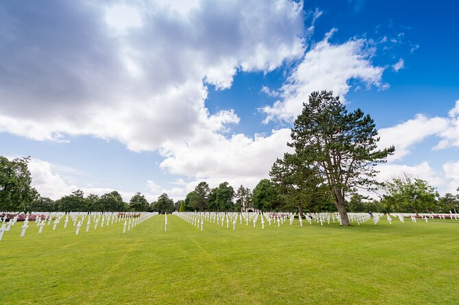Normandy D-Day Tour From Paris - American Cemetery and Flag Ceremony
