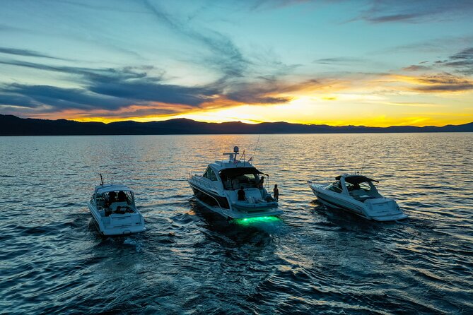 North Lake Tahoe Yacht Charter: 45 Formula With Captain - Drone and Photo/Video Packages