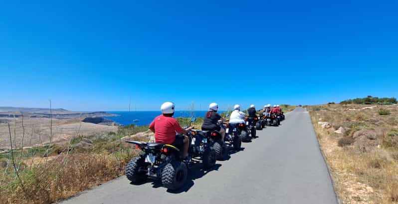 North Malta: Quad Bike Tour With Scenic Land, Sea & Swimming - Scenic Exploration