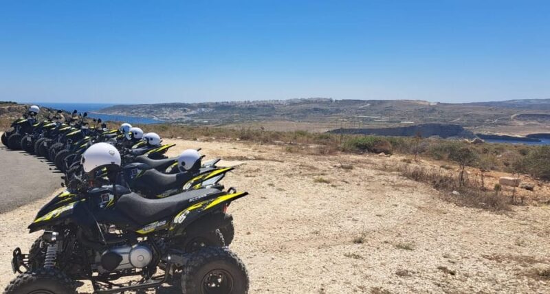 North Malta: Quad Bike Tour With Scenic Land, Sea & Swimming - Viewpoints and Vistas