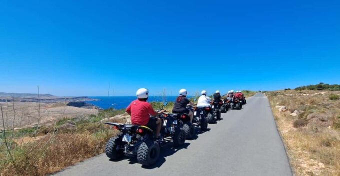 North Malta: Quad Bike Tour With Scenic Land, Sea & Swimming - Transportation and Logistics