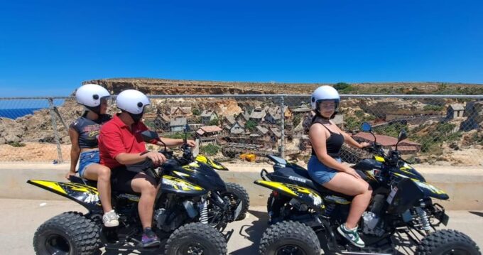 North Malta: Quad Bike Tour With Scenic Land, Sea & Swimming - Safety and Requirements