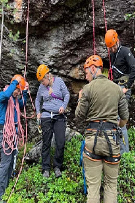 Northern Lapland Abseiling/Rappelling Adventure - Safety Measures and Equipment
