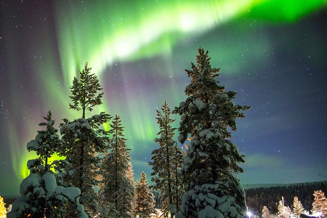 Northern Lights Hunting by Car - Warming up With Fireside Treats