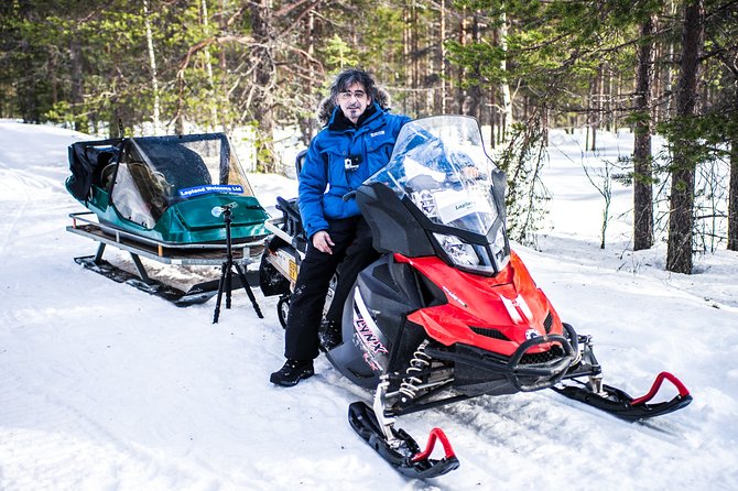 Northern Lights Snowmobile Sleigh Ride - Snacks and Beverages