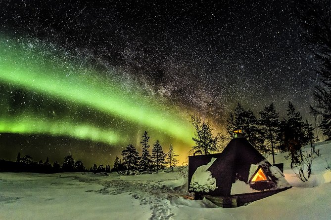 Northern Lights Snowmobile Sleigh Ride - Optimal Viewing Conditions