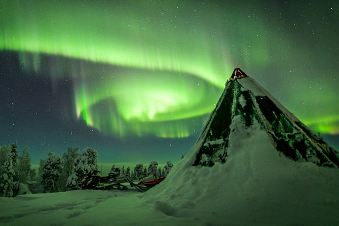 Northern Lights Snowmobile Sleigh Ride - Private Tour Option