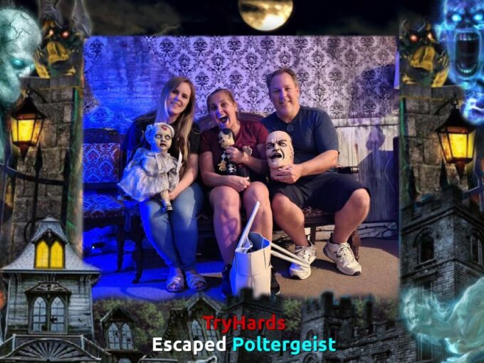 Northfield, NJ: Poltergeist Live Escape Room Experience - Participant Selection and Times