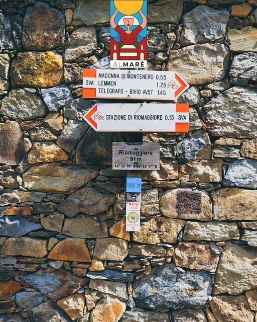 Not Always the Same! Cinque Terre Unknown.. - Key Points
