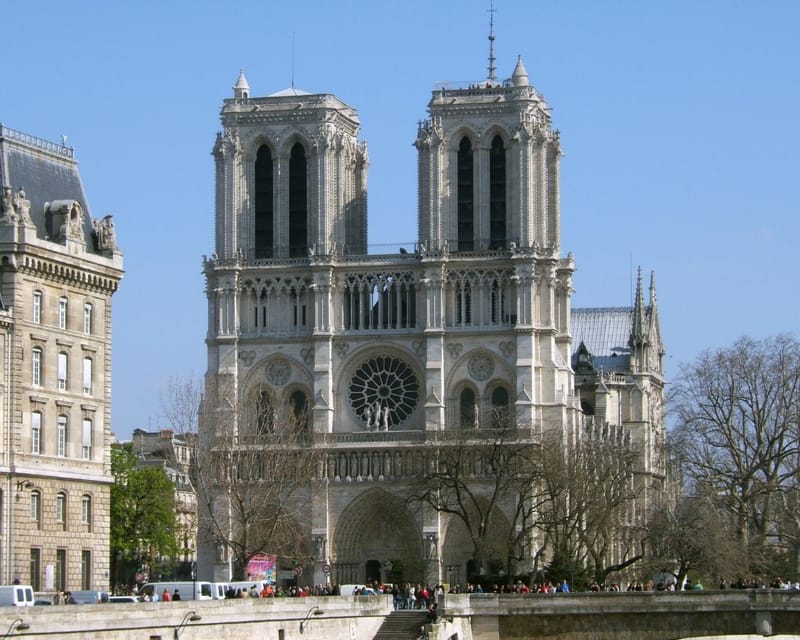 Notre Dame Paris Outdoor Walking Tour With Crypt Entry. - Key Points
