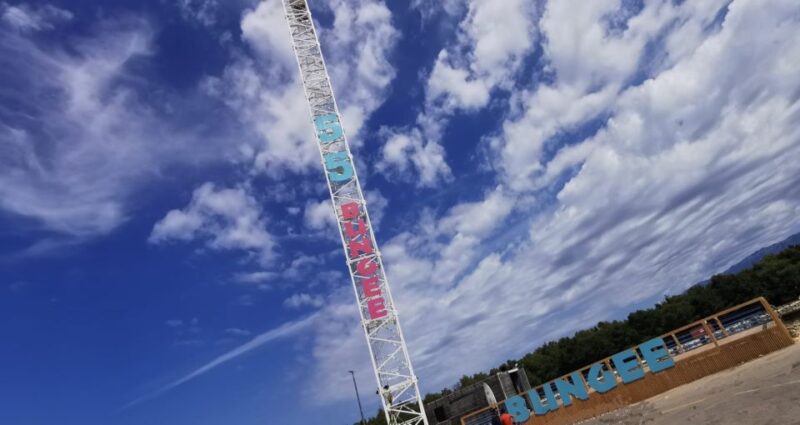 Novalja: Zrce Beach Bungee Jumping Experience - Inclusions and Safety Measures