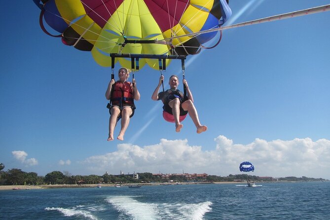 Nusa Dua Marine Parasailing Adventure,Tubing Ride and Diving Experience - Thrilling Tubing Ride Experience