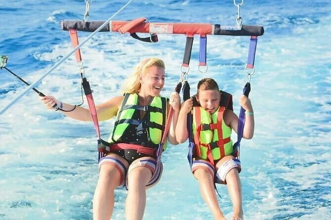 Nusa Dua Parasailing, Jet sky, GWK with Uluwatu Kecak Fire Dance - Key Points