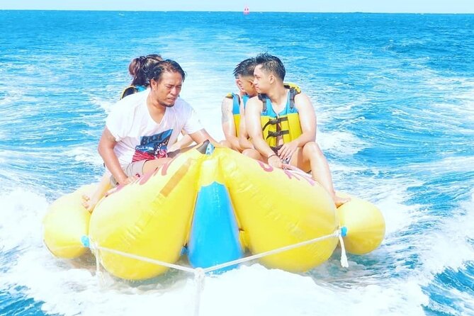 Nusa Dua Watersport : Parasailing Adventure, Tubing Ride, Banana and Fly Fish - Pickup and Drop-off
