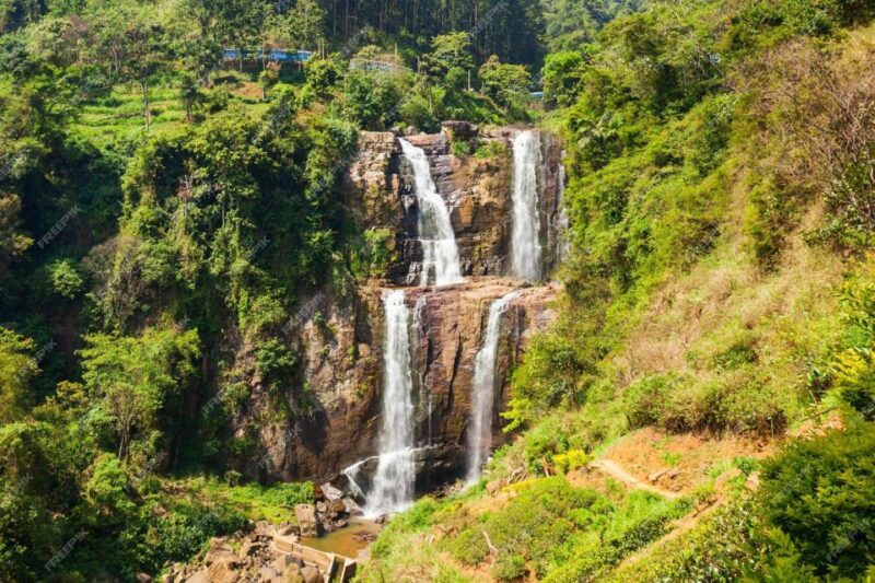 Nuwara Eliya: Sri Lanka Hill Country Day Trip From Kandy - Ramboda Water Falls