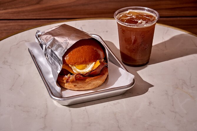NYC Breakfast at USA Brooklyn Deli in Times Square - Convenient Meeting Point for Your Breakfast Adventure