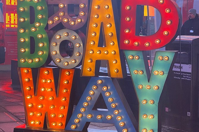 NYC: Broadway Behind The Scenes Including Studio Visit - Additional Information