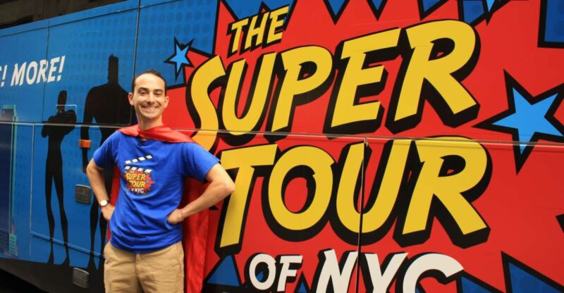 NYC: Bus Tour to Superhero Film Locations - Battery Park and Statue of Liberty