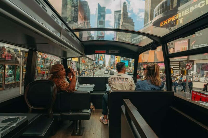 NYC Bustronome Gourmet Sightseeing Dinner Tour Panoramic Bus - Pricing and Value