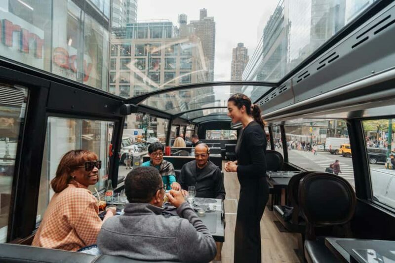 NYC Bustronome Gourmet Sightseeing Dinner Tour Panoramic Bus - Who Will Love This Tour?