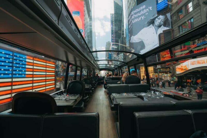 NYC Bustronome Gourmet Sightseeing Lunch tour Panoramic Bus - A Deep Dive into the Bustronome Experience